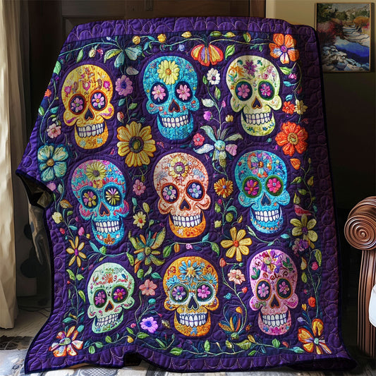 Sugar Skull WJ1003025CL Quilt