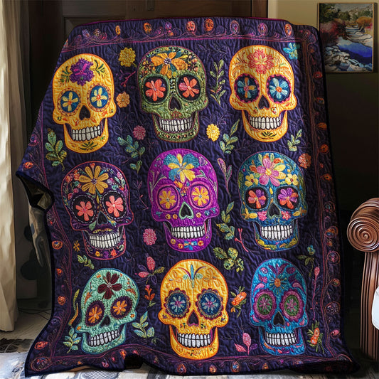 Sugar Skull WJ1103023CL Quilt