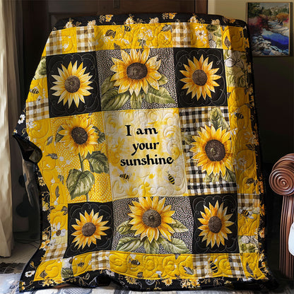 Sunflower Shine WJ2802025CL Quilt