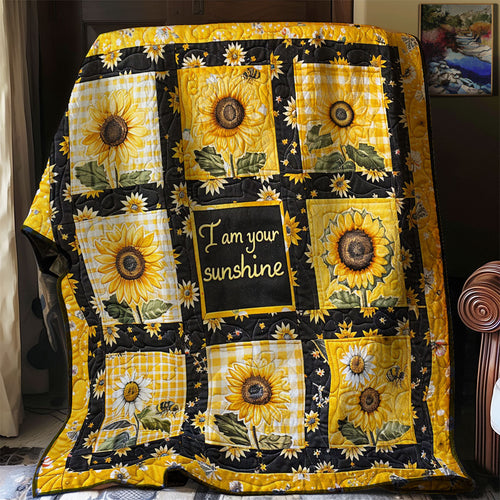 Sunflower Shine WJ2802027CL Quilt