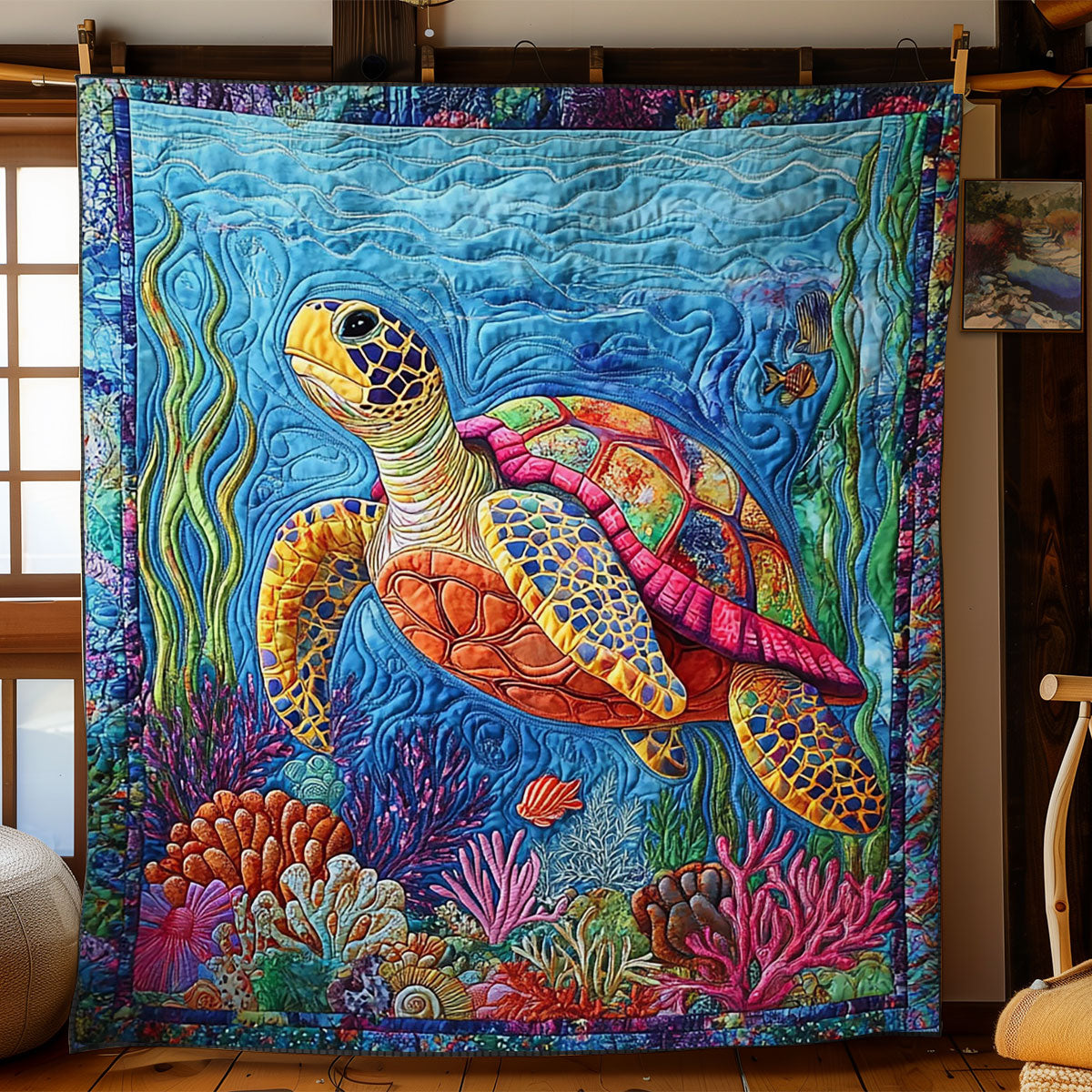 Turtle WJ0702036CL Quilt