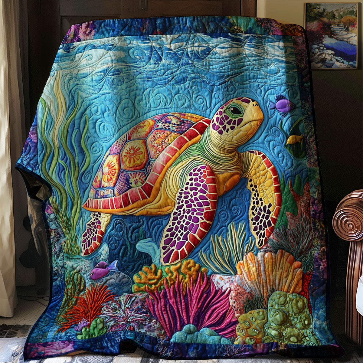 Turtle WJ1002043CL Quilt