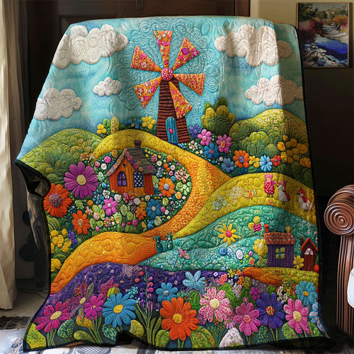 Whispers Of The Windmill WJ2702028CL Quilt