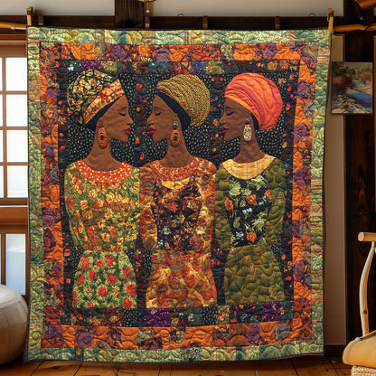 African Woman WJ0603001CL Quilt