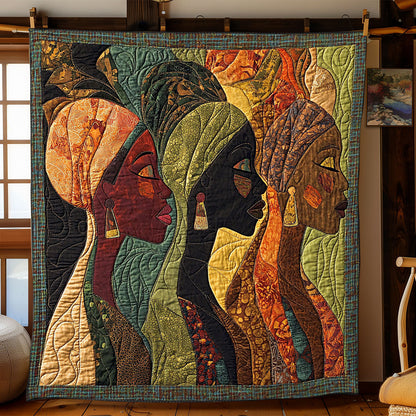 African Woman WJ0603004CL Quilt