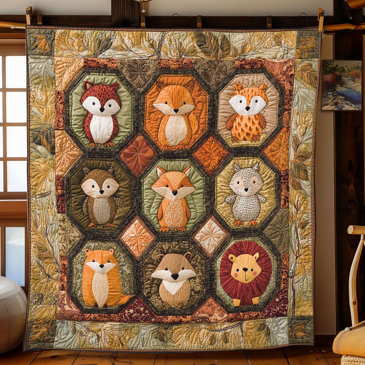 Animal WJ1102001CL Quilt