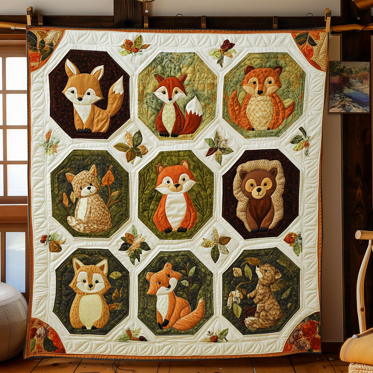 Animal WJ1202001CL Quilt