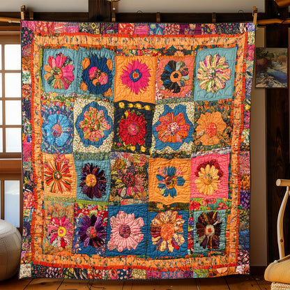 Blooming Patchwork WJ1002008CL Quilt