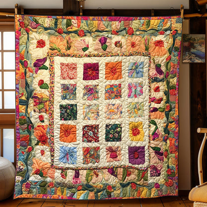 Blooming Patchwork WJ1102003CL Quilt