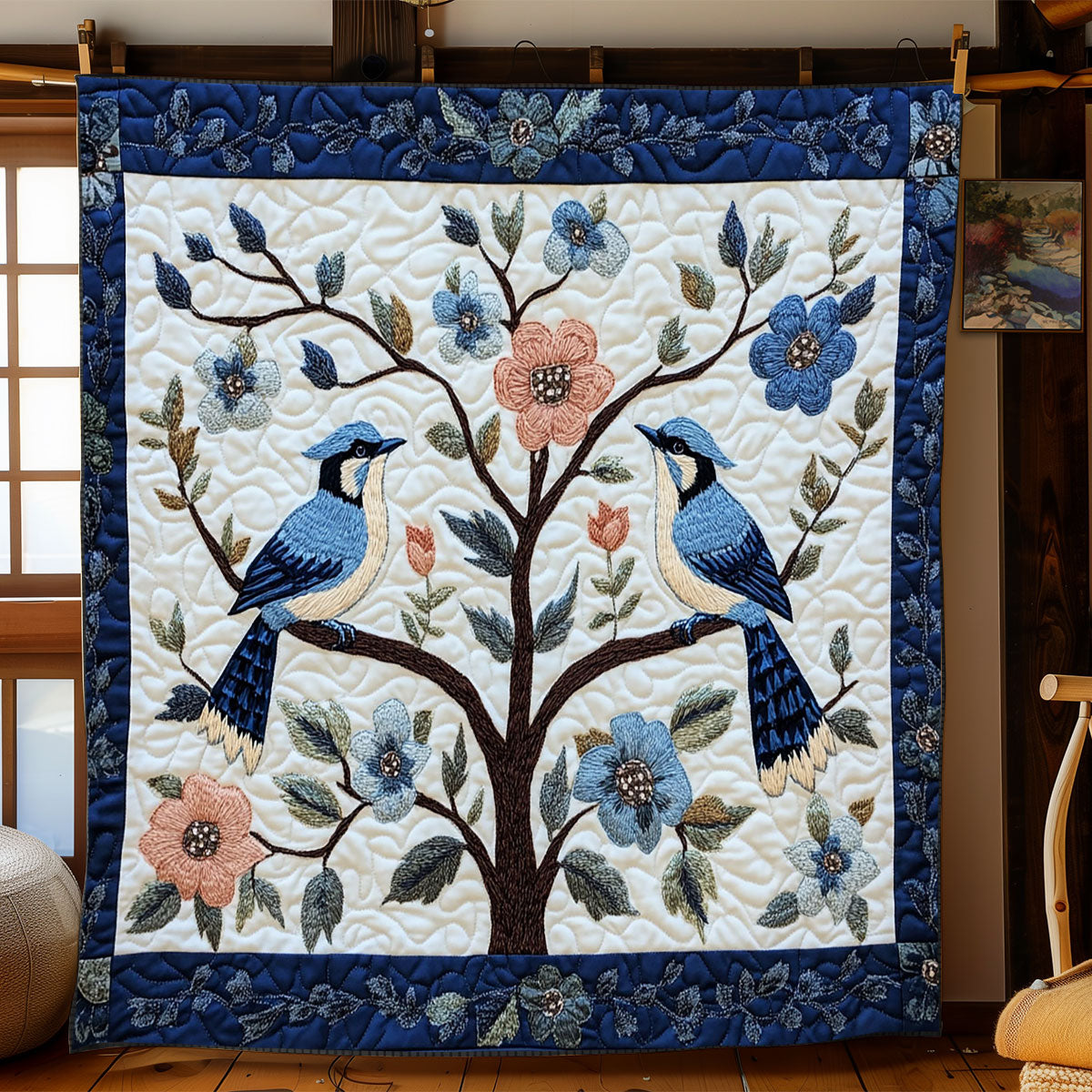 Blue Bird WJ1103003CL Quilt