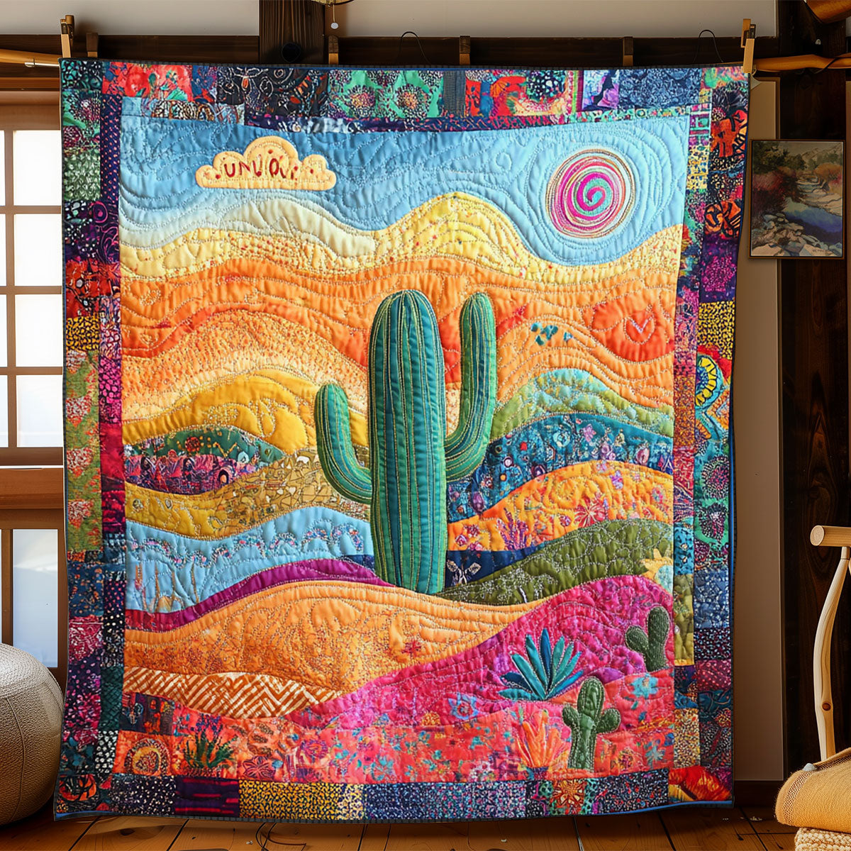 Cactus Sunset WJ2402002CL Quilt