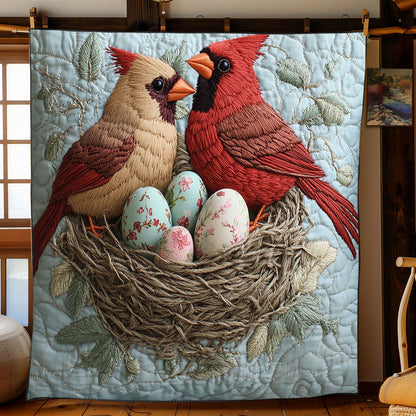 Cardinal Easter Egg WJ1002013CL Quilt