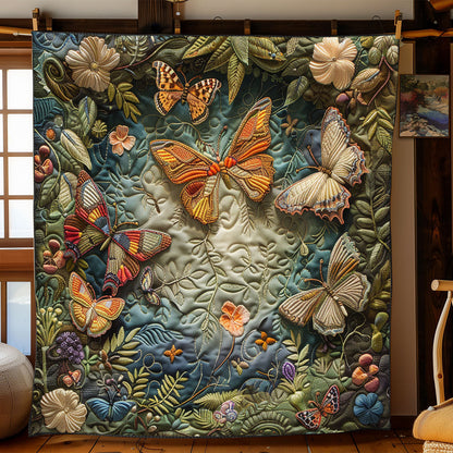 Enchanted Butterfly Forest WJ0802006CL Quilt