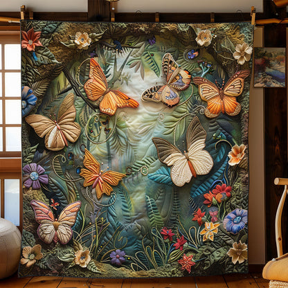 Enchanted Butterfly Forest WJ0802008CL Quilt