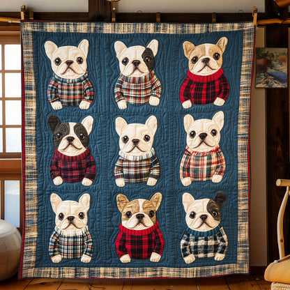 French Bulldog WJ0403007CL Quilt