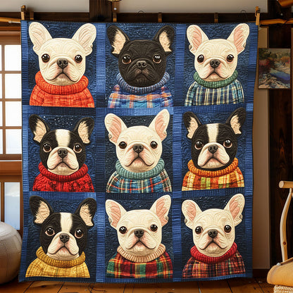 French Bulldog WJ0403008CL Quilt