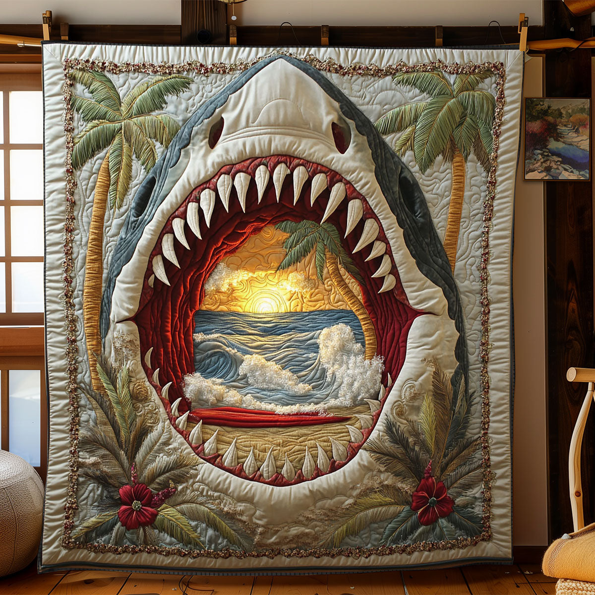 Jaw Of Sea WJ2702006CL Quilt