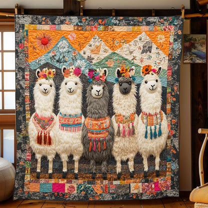 Llama Fiesta WJ1203017CL Quilt