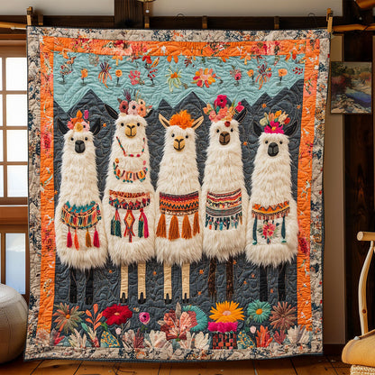 Llama Fiesta WJ1203018CL Quilt