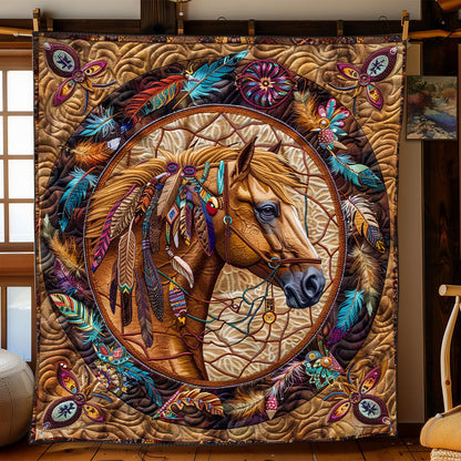 Native Horse WJ2702008CL Quilt