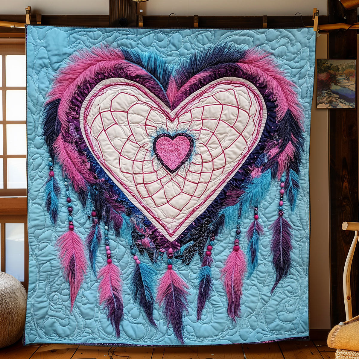 Native Love Dreamcatcher WJ0802024CL Quilt