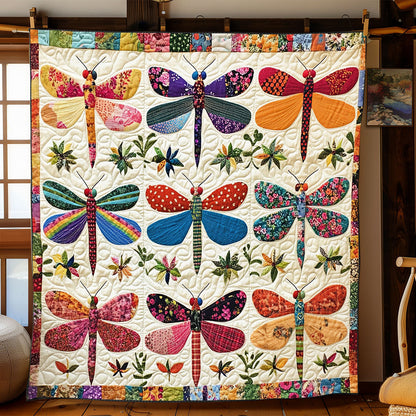 Patchwork Dragonfly WJ0802028CL Quilt