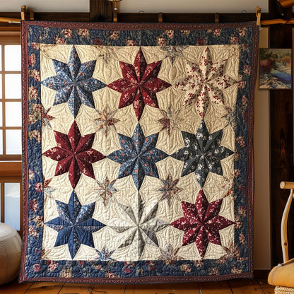 Patriotic Star WJ1102012CL Quilt