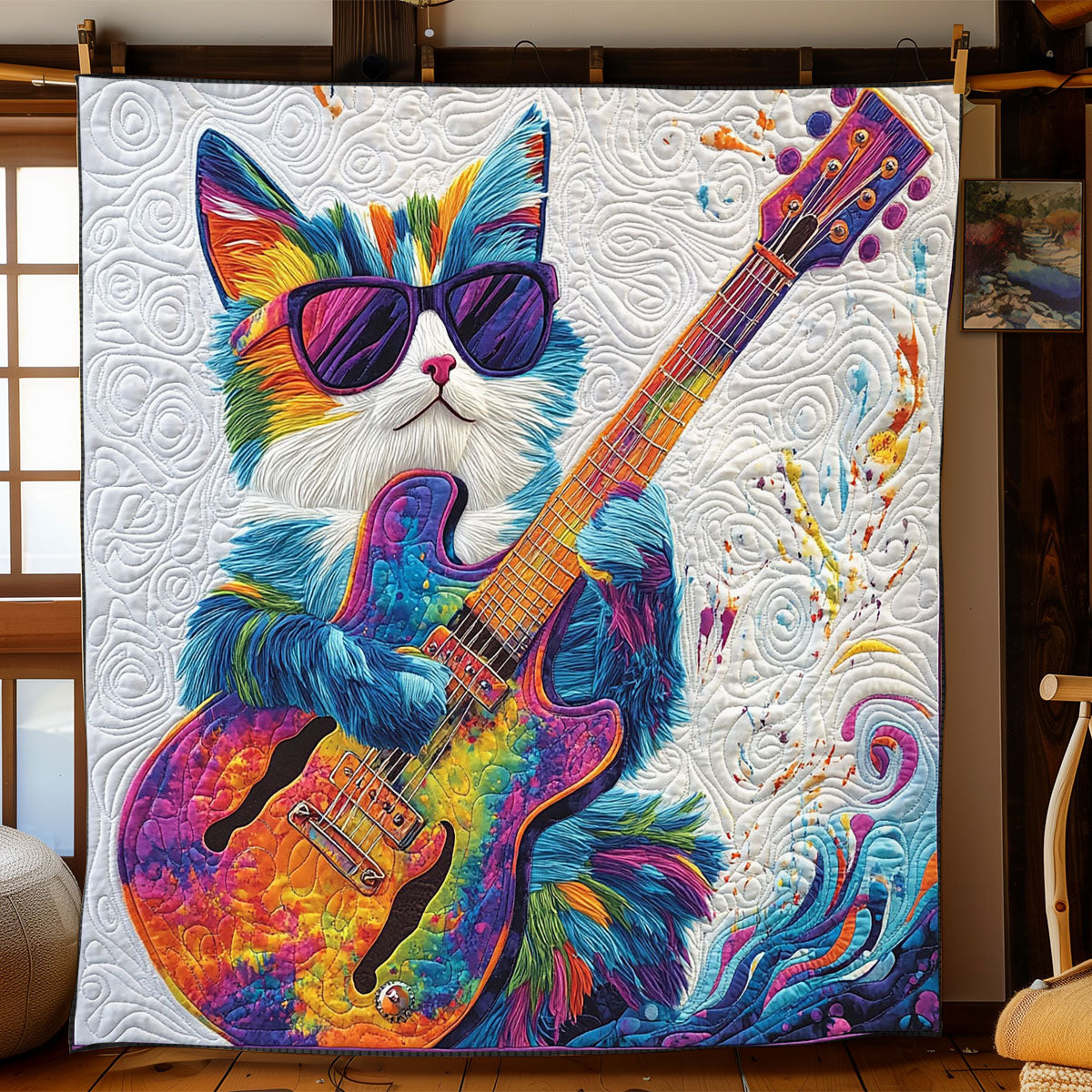 Rocking Meow-sical WJ1202020CL Quilt