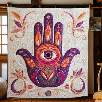 Sacred Hamsa WJ0802037CL Quilt