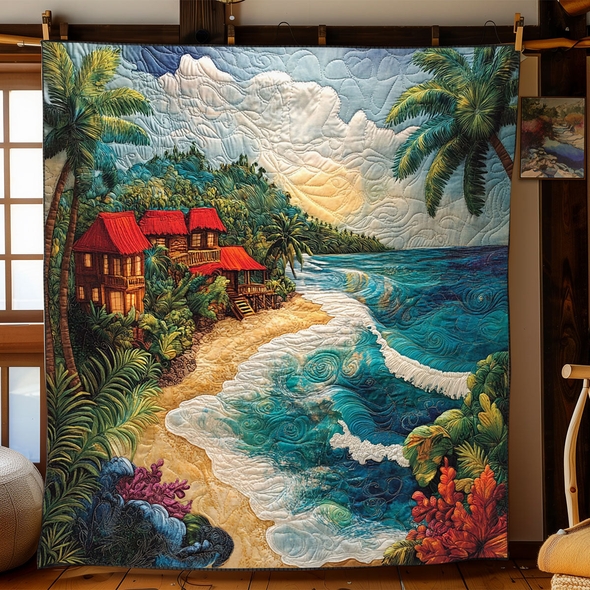 Seaside Haven WJ2402015CL Quilt