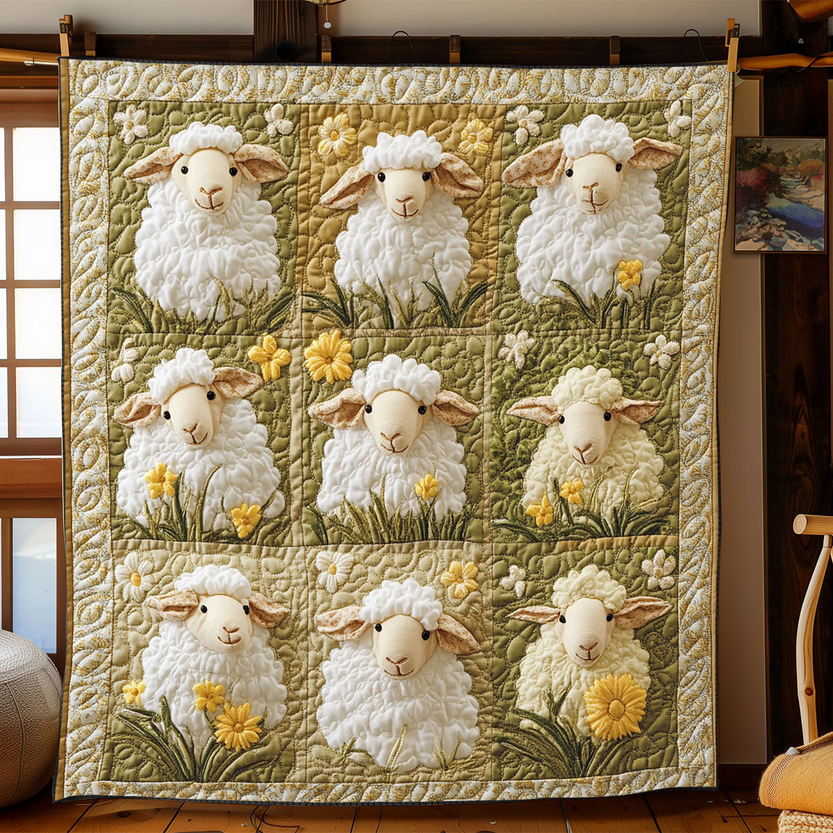 Sheep WJ1402019CL Quilt