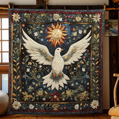 Stellar Peace Dove WJ0702033CL Quilt