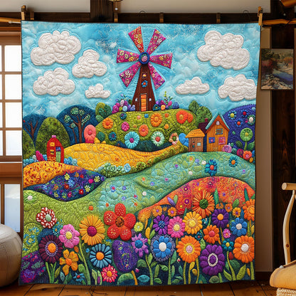 Whispers Of The Windmill WJ2802041CL Quilt