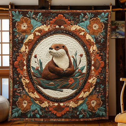 Wildflower Reverie Otter WJ0602044CL Quilt