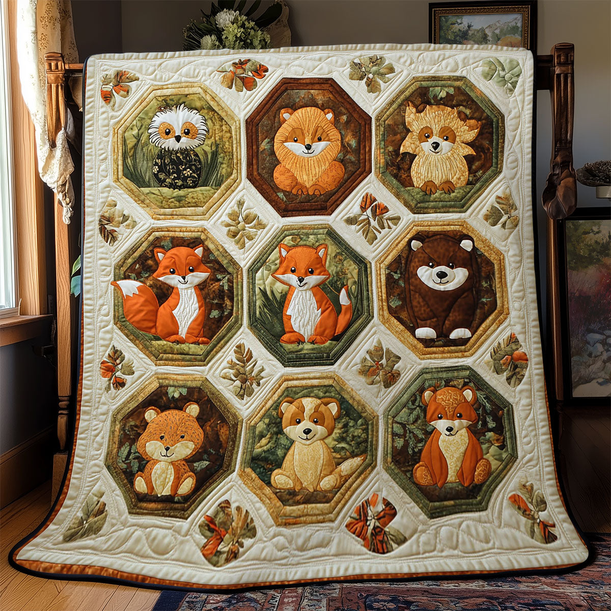 Animal WJ1002001CL Quilt