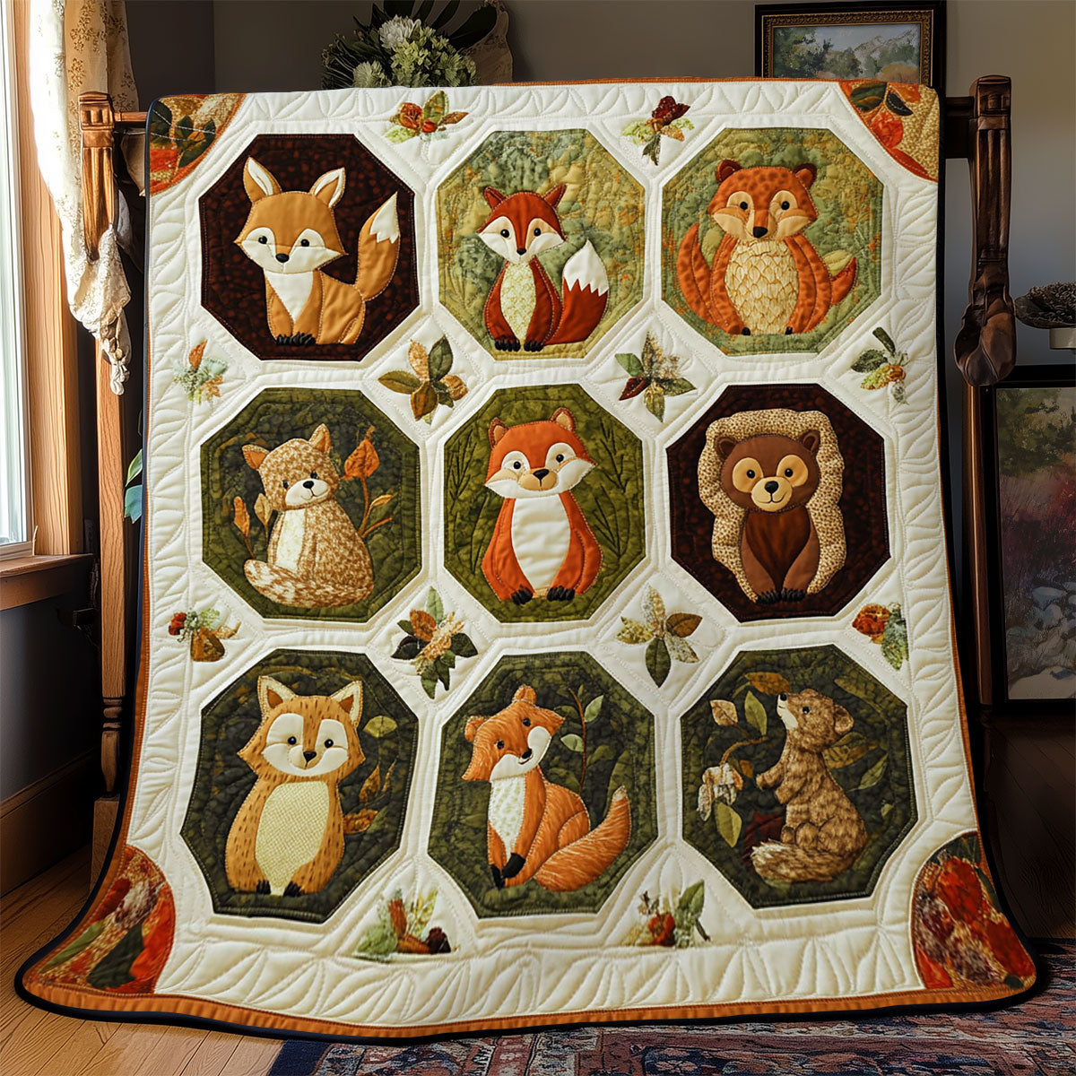 Animal WJ1202001CL Quilt