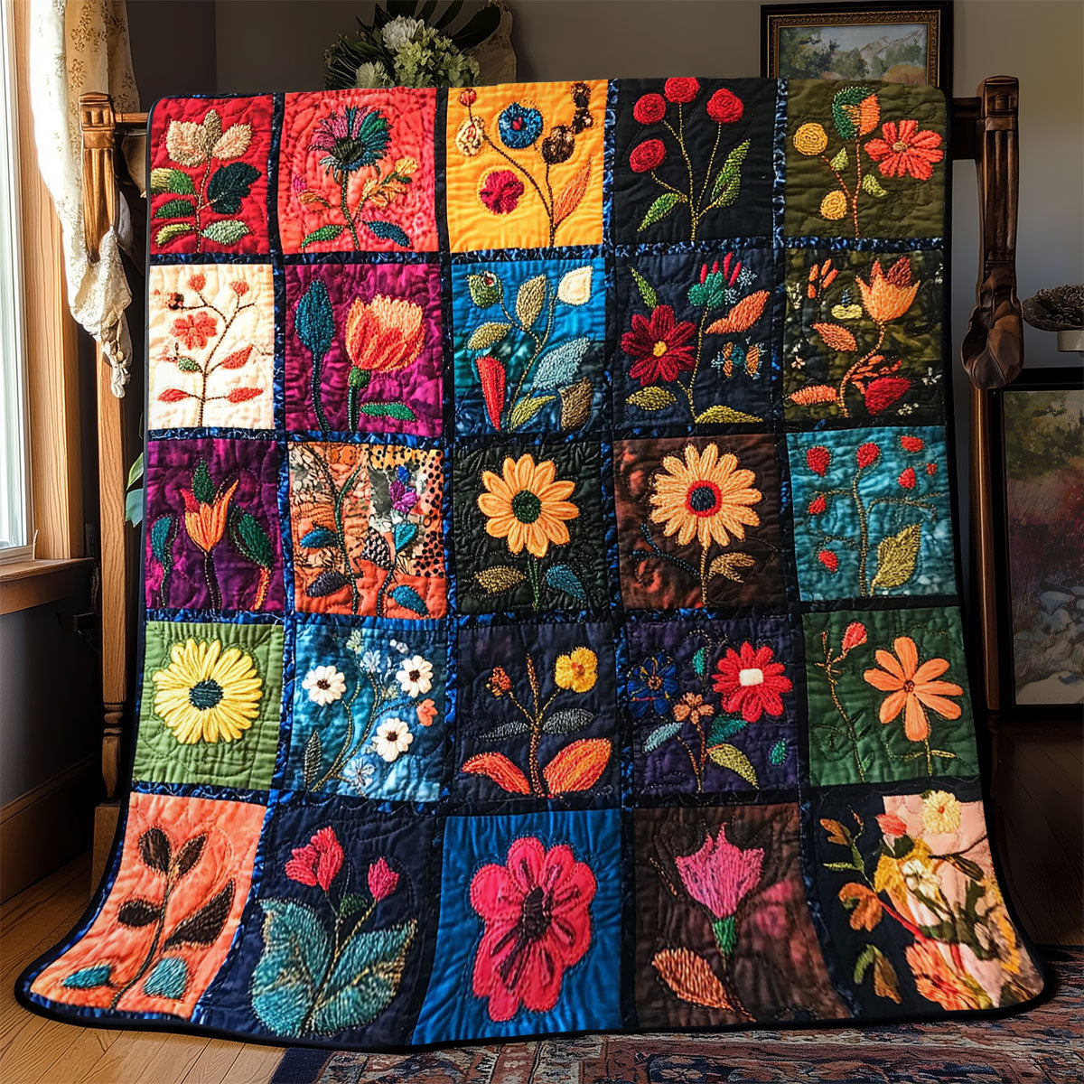 Blossom Patchwork WJ2502001CL Quilt