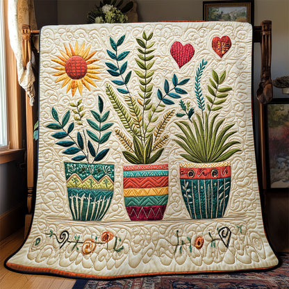 Boho Plant WJ2602003CL Quilt