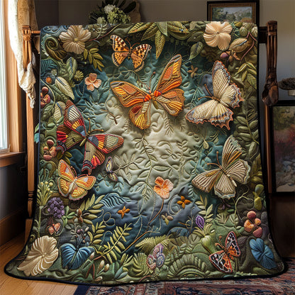 Enchanted Butterfly Forest WJ0802006CL Quilt