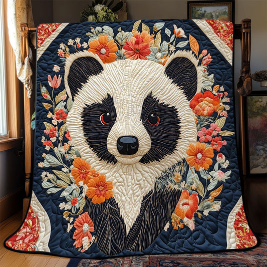 Floral Badger WJ0702003CL Quilt