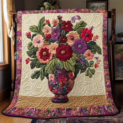 Floral Bouquet WJ1102008CL Quilt