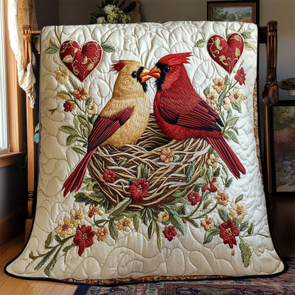 Heartfelt Cardinal WJ1002019CL Quilt