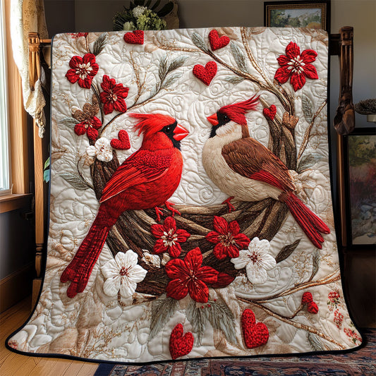 Heartfelt Cardinal WJ1202016CL Quilt