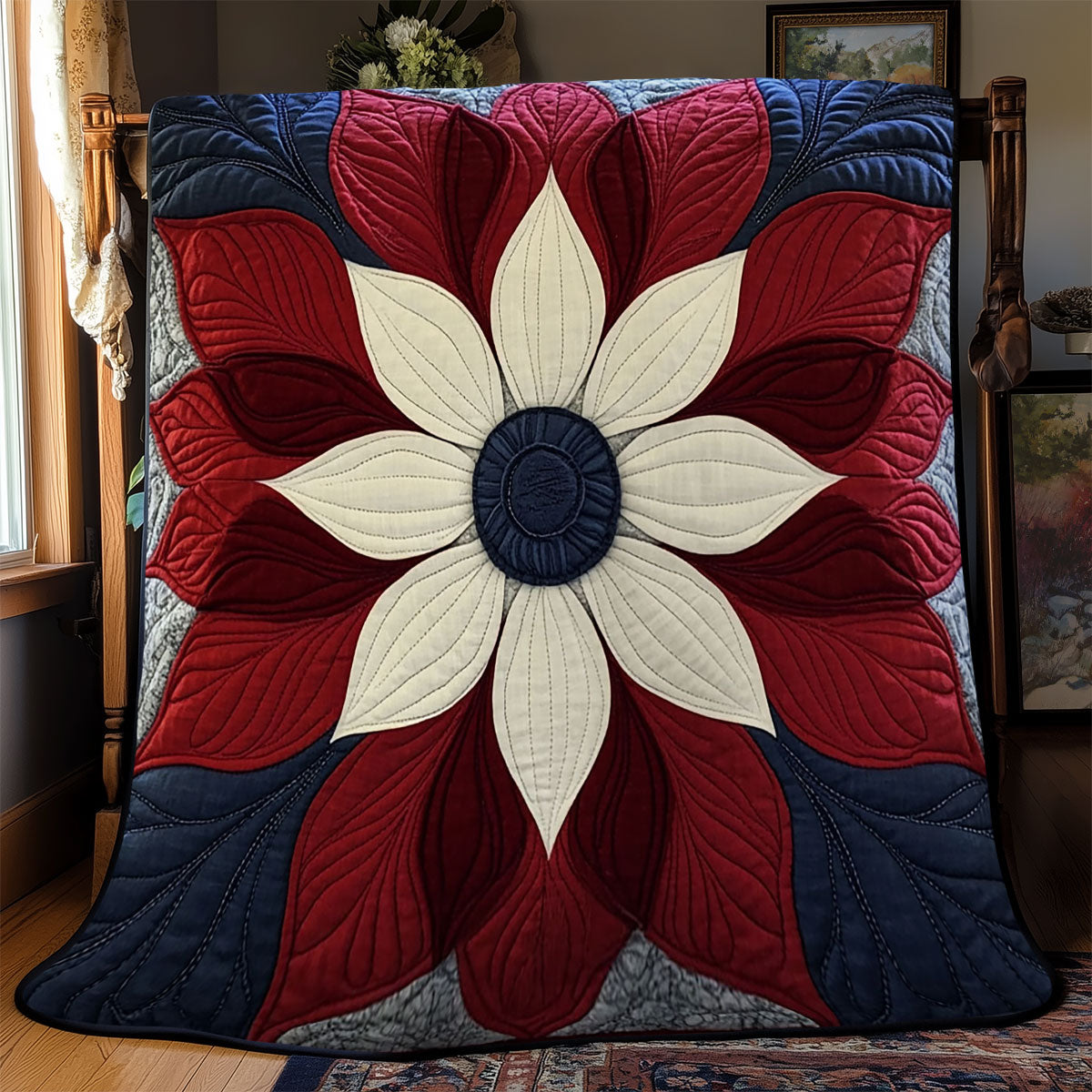 Liberty Flower WJ1402011CL Quilt