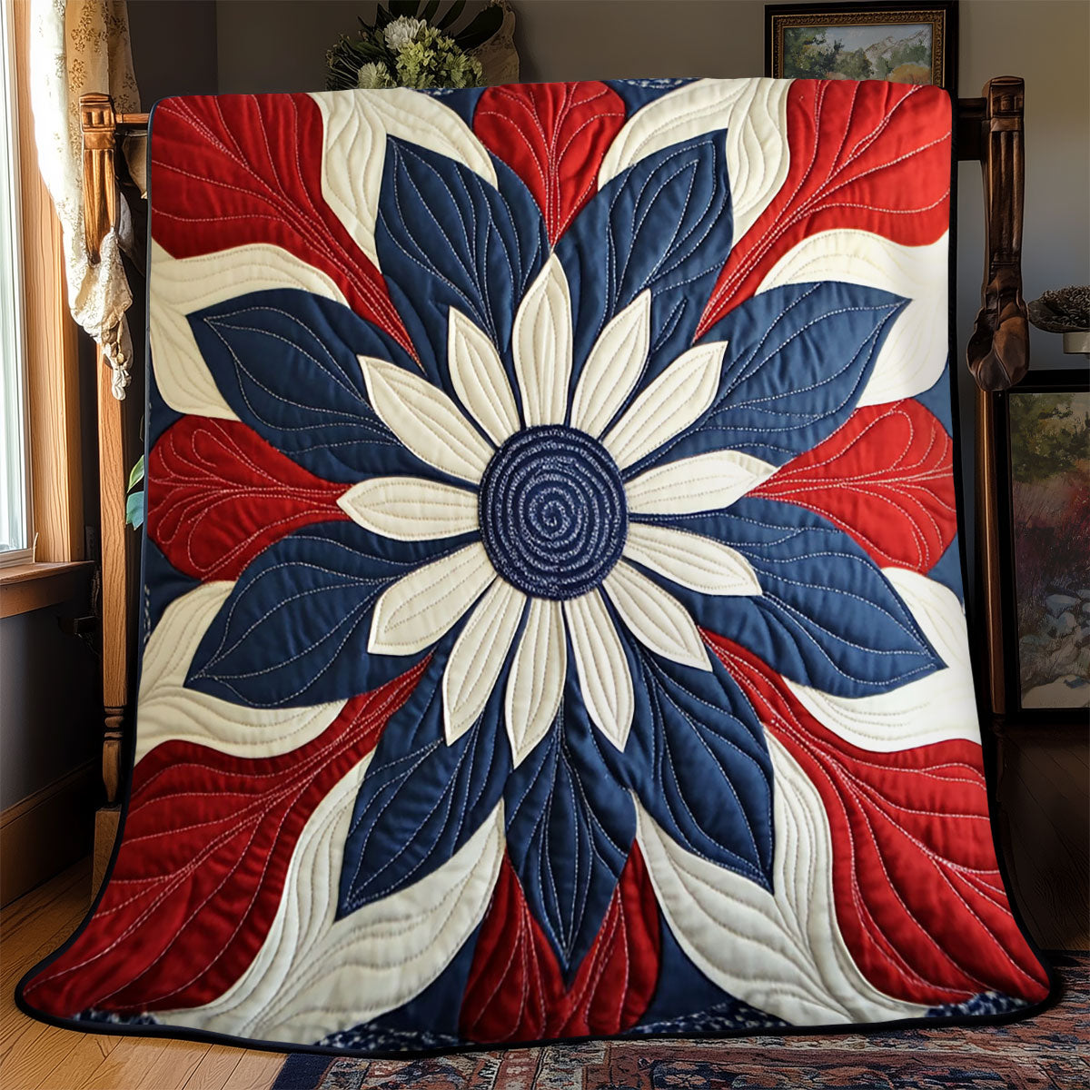 Liberty Flower WJ1402012CL Quilt