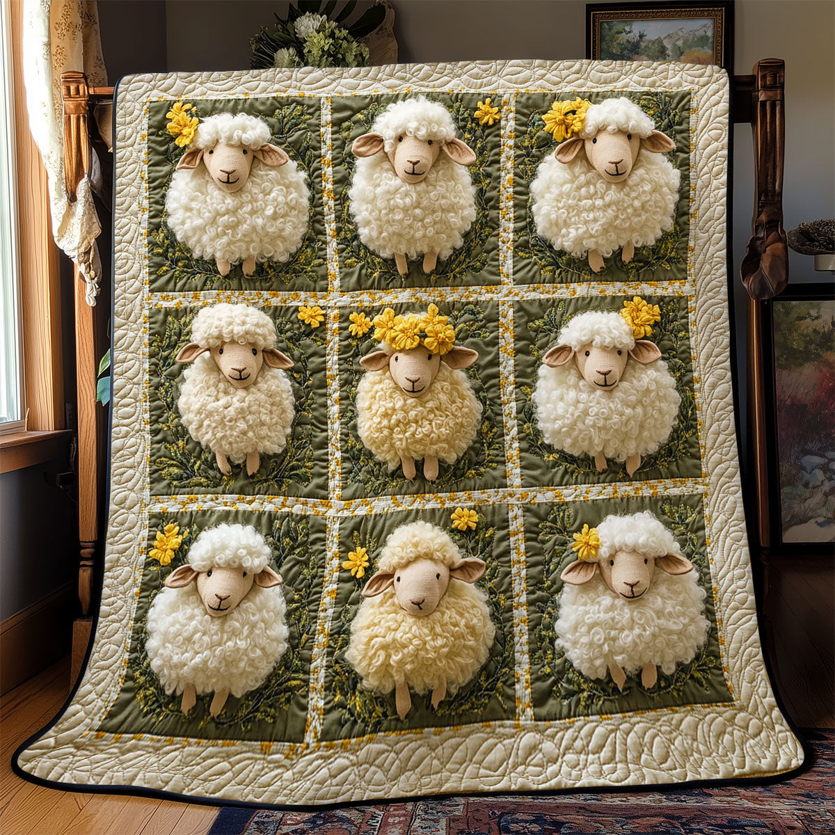 Sheep WJ1302026CL Quilt