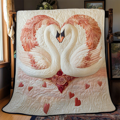 Swan In Love WJ0302029CL Quilt