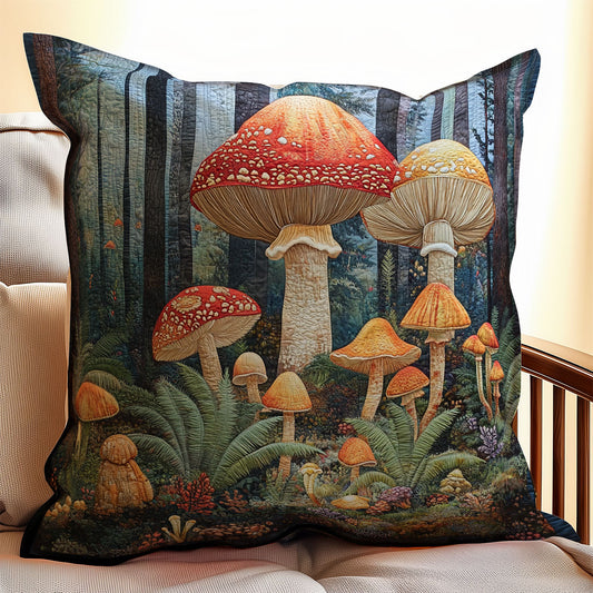 Mushroom Forest WX1003156CL Quilt Pillow Case