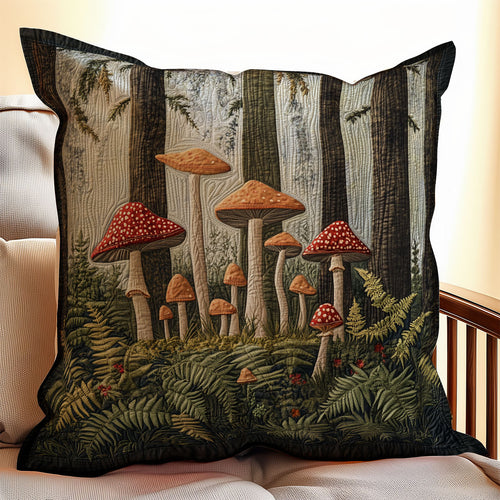 Mystic Mushroom WX1003160CL Quilt Pillow Case