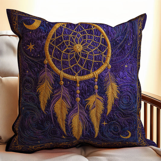 Mystic Purple Dreamcatcher WX1003161CL Quilt Pillow Case